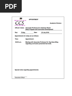 Appointment (1)