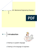 ME 160 - Mechanical Engineering Drawing-I