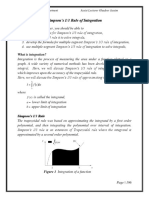 Simpson's 1/3 Rule of Integration