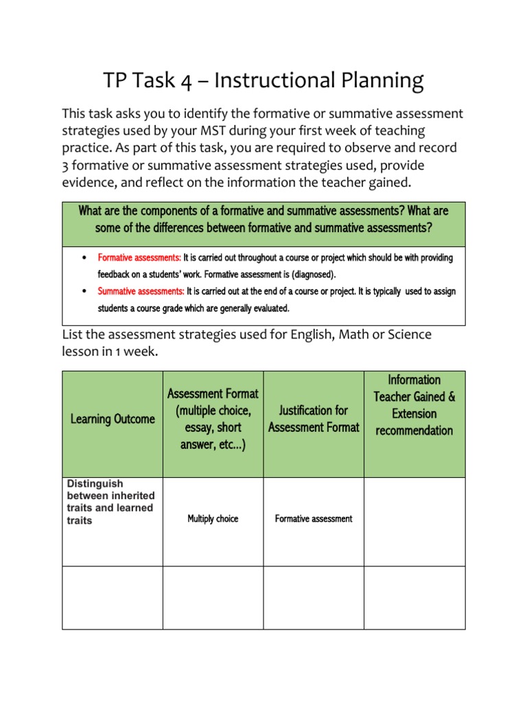 TP Task 4 | PDF | Career & Growth | Business