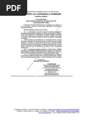 Modificări Salariu Minim Pe Economie Incepand Cu 1 Ianuarie 2019 Accountantsgroup Ro