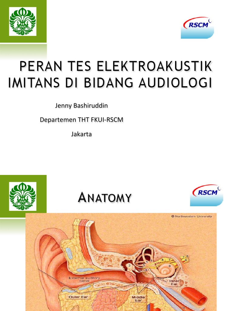 Peran Tes Elektroakustik Imitans di Bidang Audiologi Mengukur Fungsi