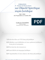 FOS Français Juridique PDF