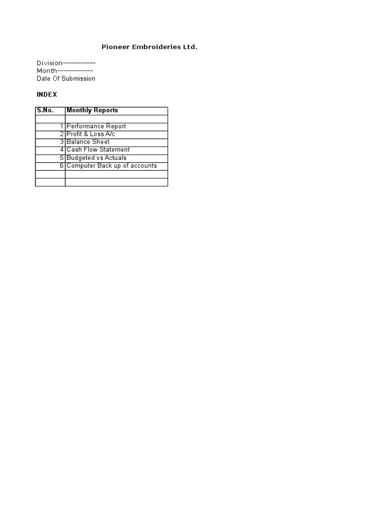 26 Financials Mis Format | PDF | Depreciation | Expense