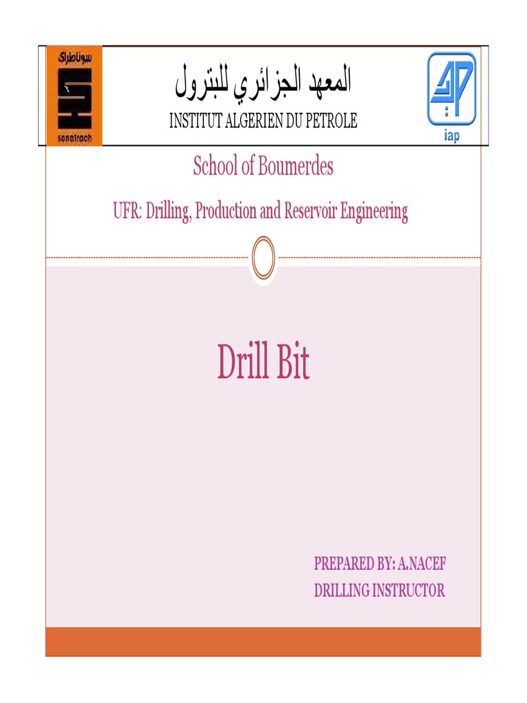 5 Drill Bit Pdf Bearing Mechanical Drilling Rig