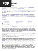 Summary the Riddle of the Sands