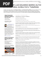 Competência Da Justiça Do Trabalho