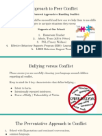 School Based Approach To Peer Conflict - Nov