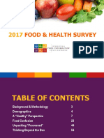 2017 Food and Health Survey - Final Report