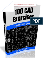 100 AutoCAD Exercicios