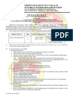 Jadwal Pelaksanaan SKB CPNS Kabupaten Takalar