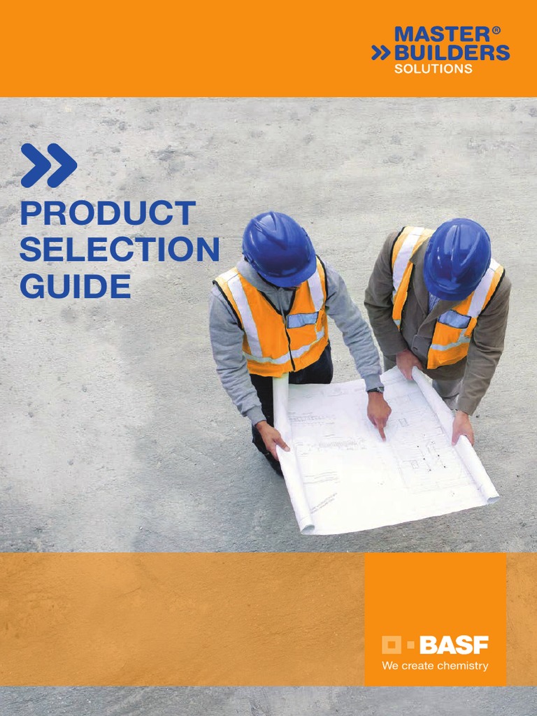 Basf Product Selection Guide | PDF | Epoxy | Flooring