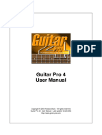Guitar Pro 4.1 User Manual - Last Update: 04/26/2004