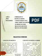 Curso Criminalística: Balística Forense