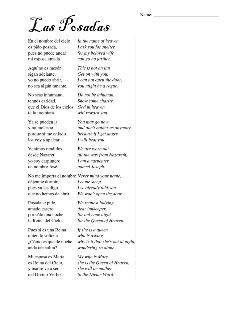 Las Posadas | PDF