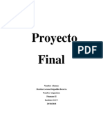 Maritza Delgadillo Becerra_Proyecto Final, Finanzas II