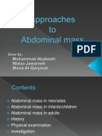 Approaches To Abdominal Mass