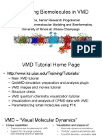 Visualizing Biomolecules in VMD