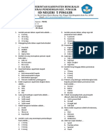 Soal Kls 4 Pjok SMT 1