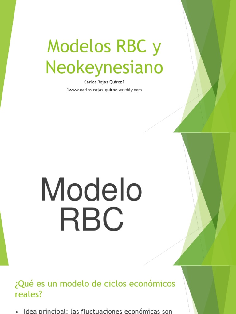 Modelos RBC y Neokeynesiano COMPLETO | PDF | Inflación | La política ...