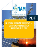 09 La Futura Demanda Turística y La Certificación Energética Ambiental - FONAM