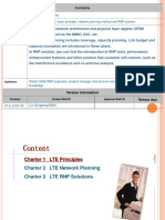 LTE Network Planning To Introduce The LTE Basic Principle, Network Planning Method and RNP Solution