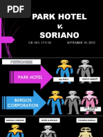 Park Hotel v. Soriano Case Presentation