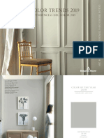 Benjamin Moore Colour Trends 2019 Colour Card