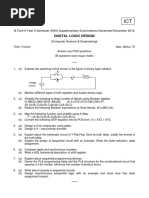 ICT 9A04306 Digital Logic Design