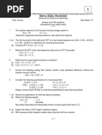 9A04603 Digital Signal Processing16