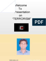I F Prac. No. 2 Presentation on Terrorism