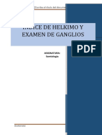 Indice de Helkimo y Ganglios