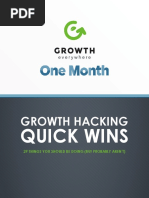 29 Growth Hacking Quick Wins PDF