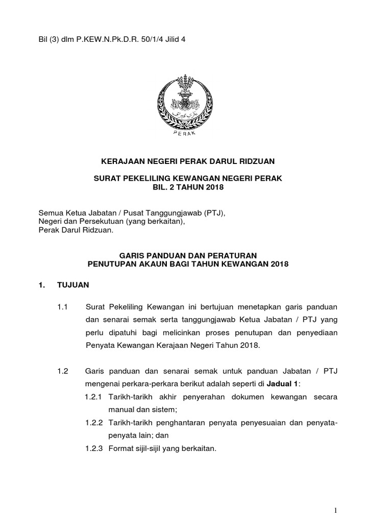 Garis Panduan Dan Peraturan Penutupan Akaun Bagi Tahun Kewangan 2018 (1)