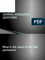 General knowledge questions answered
