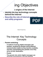 Discuss The Origins of The Internet Identify The Key Technology Concepts Behind The Internet