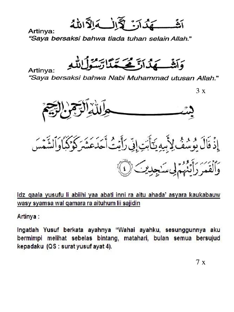 ¡Puaj! 28+  Hechos ocultos sobre   Doa Yusuf Ayat 4 Yang Paling Ampuh Untuk Memikat Wanita Dan Wiridnya! Berikut doa surat yusuf ayat 4 untuk pengasihan jarak jauh: