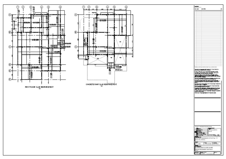 Floor Slab Reinforcement Details | PDF