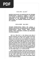 Bagong Pagkakaisa NG Manggagawa NG Triumph International v. Secretary of DOLE