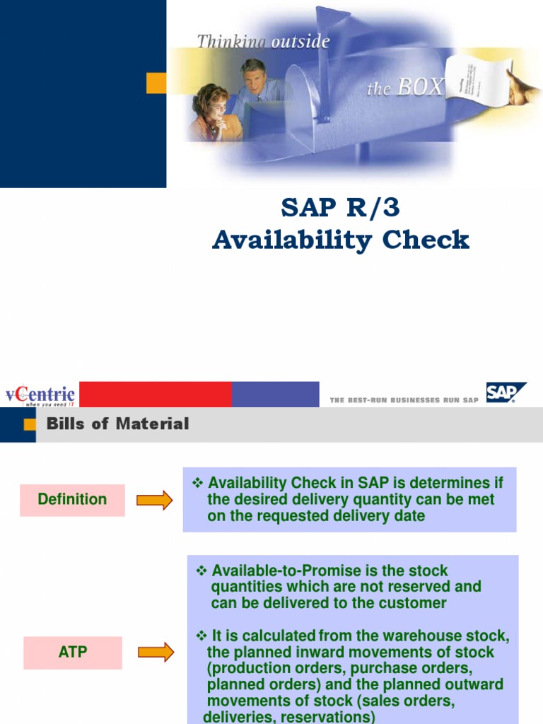 Availbility Check | PDF | Computing | Business