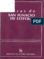 Obras de San Ignacio de Loyola - Bac