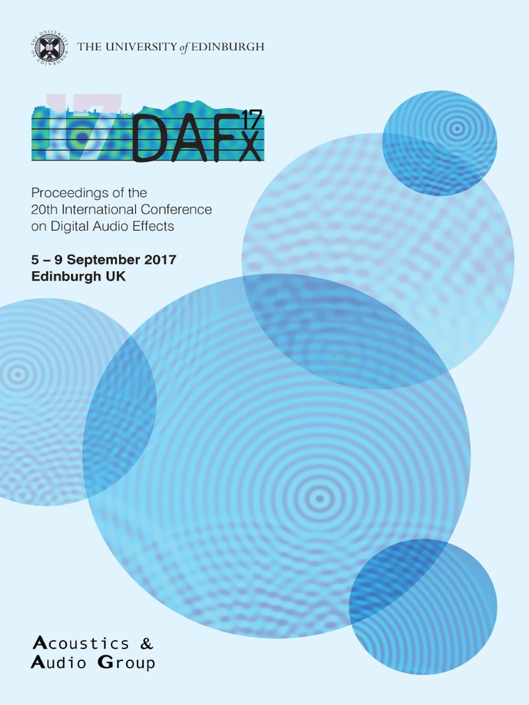 Dafx17 Proceedings Pdf Convolution Teaching Mathematics