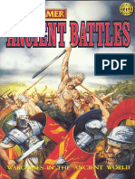 Warhammer Ancient Battles - Rulebook - Armies of Antiquities Supplement