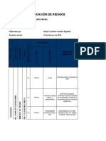 Matriz de Riesgos