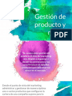  Gestion de Producto