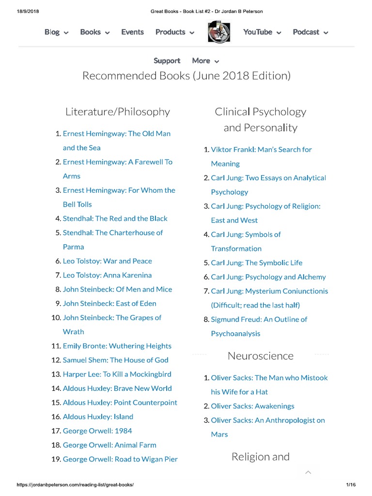Books Jordan Peterson Pdf