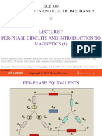 Per-Phase Circuits and Introduction To Magnetics