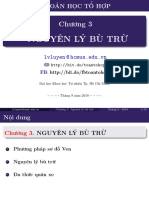 Toán T H P - Nguyên Lý Bù TR