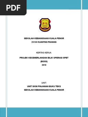 Contoh Kertas Kerja Mohon Sumbangan Boss Pdf