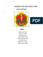 Laporan Prakarya Kerajinan Rak Buku Terbaroe